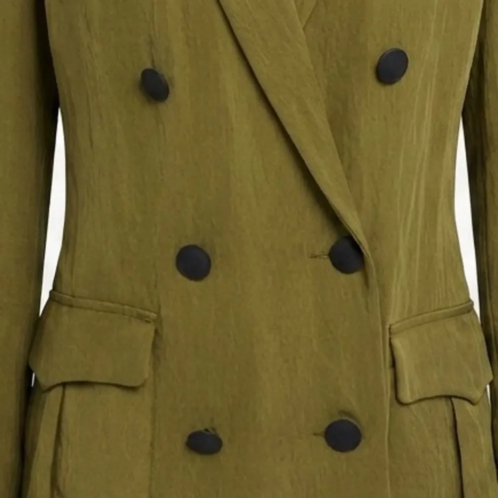 Rag & Bone Classic Tailored Blazer Green Jacket | Size XS